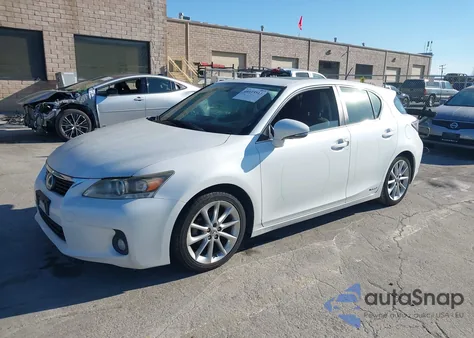 2012 Lexus Ct 200H Premium из США, поврежденный, VIN JTHKD5BH0C2072885